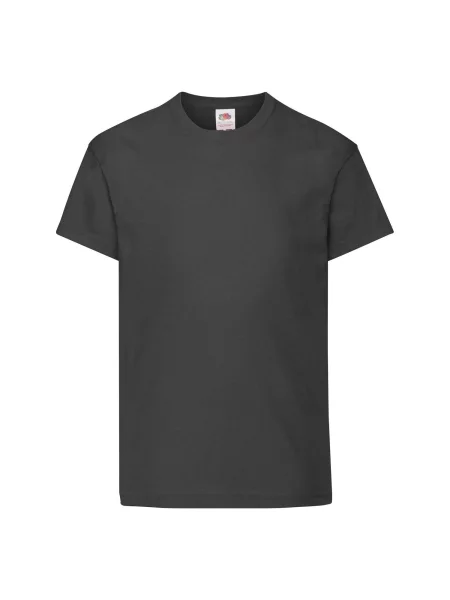 Tricou copii Fruit Of The Loom negru