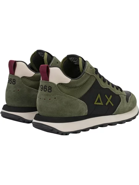 Pantofi Sun68 verde