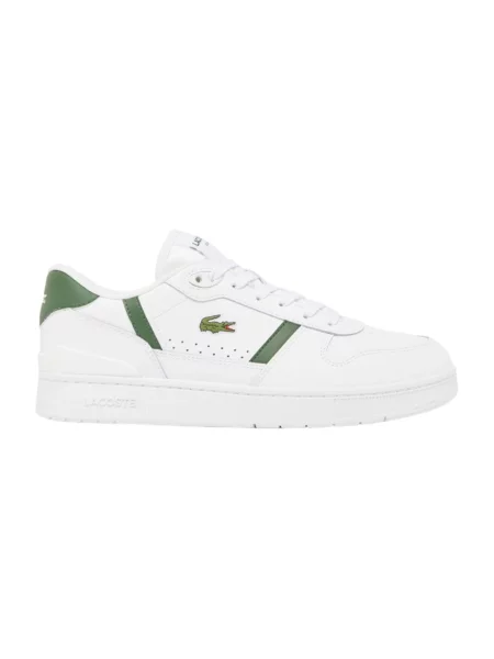 Sneakersy Lacoste skórzane białe