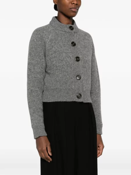 Decupat cardigan B.b. Walace gri