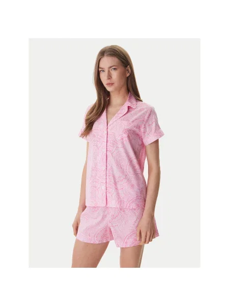 LAUREN RALPH LAUREN Πιτζάμα Regular Fit ροζ