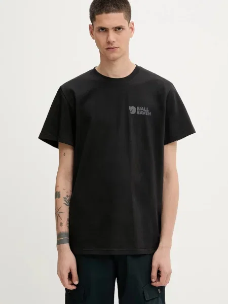 Fjallraven tricou din Fjällräven Heavy Classic T-shirt cu imprimeu negru