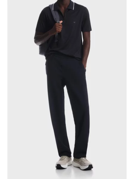 Поло Emporio Armani синее
