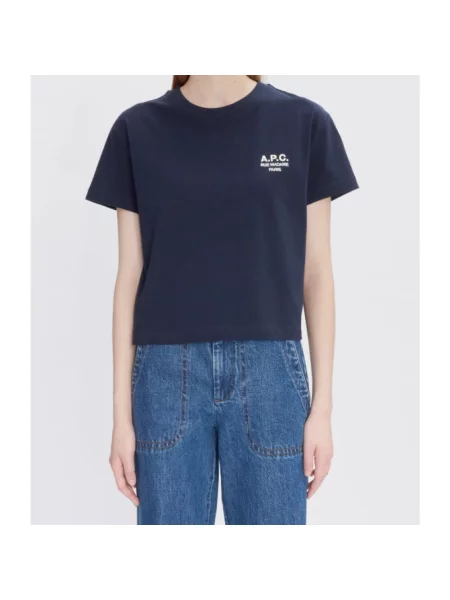 Koszulka A.p.c. niebieska