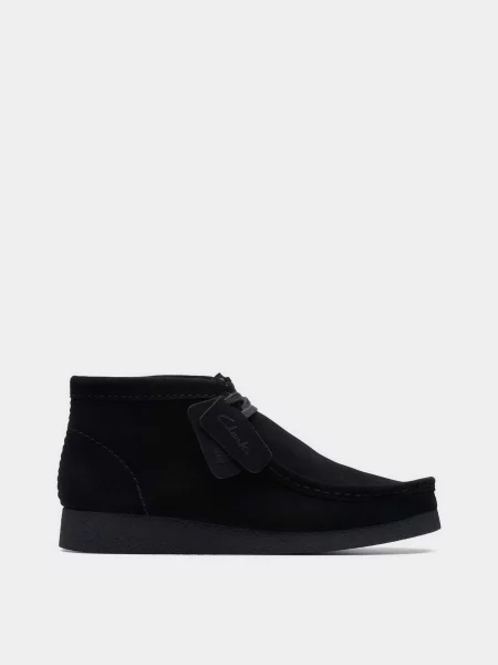 Clarks Напівчеревики Текстиль чорний
