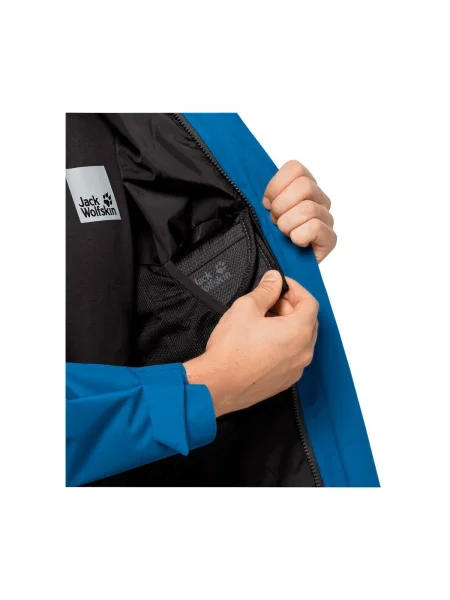Geacă Jack Wolfskin albastru