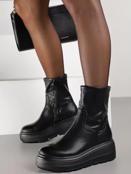 Botine Fisatte negre