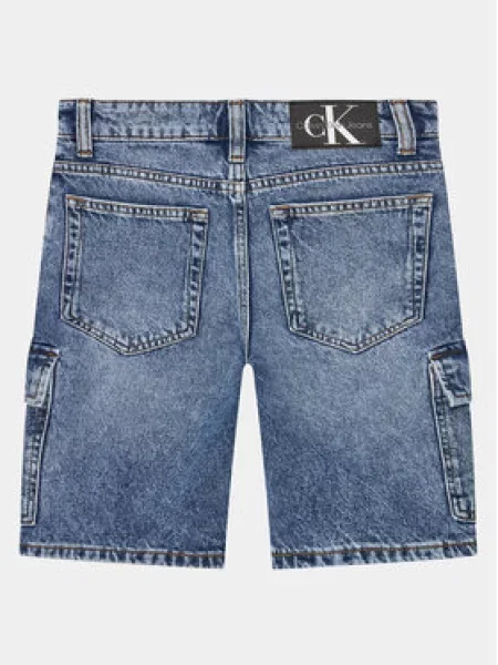 Calvin Klein Jeans Džinsiniai šortai Skater mėlyna