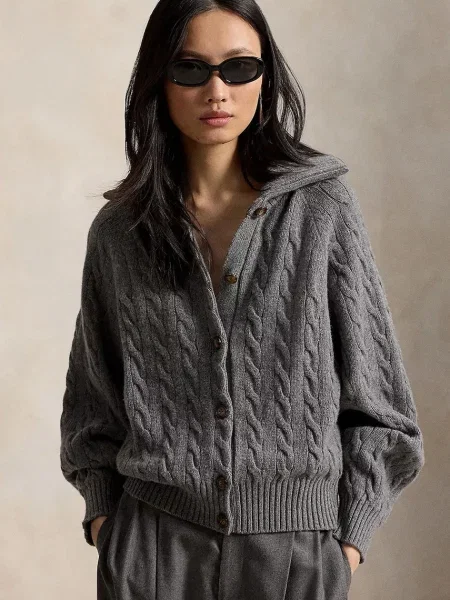 Polo Ralph Lauren Cardigan închis gri