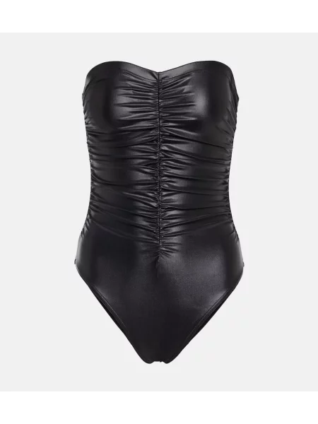 Kopalke Karla Colletto z volani črna