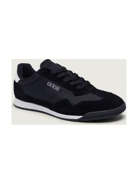 Guess Sneakers DREAN | piele întoarsă negru