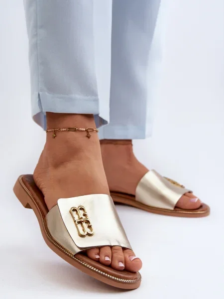 Papuci de casă Kesi maro