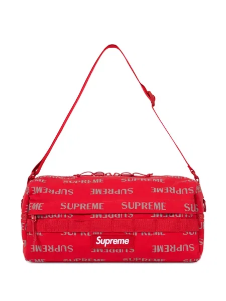 Geantă Supreme cu imagine roșu