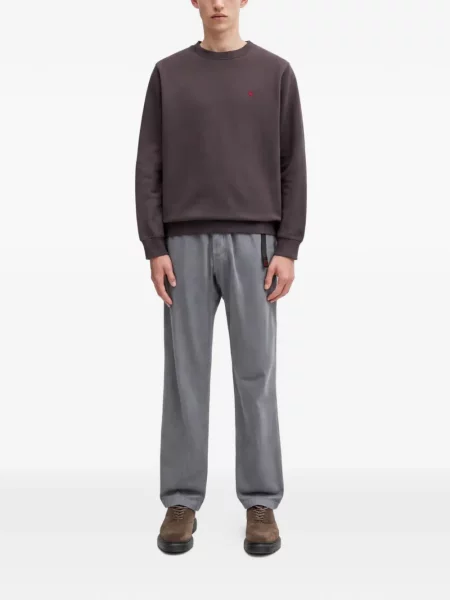 Hanorac crewneck Gramicci maro