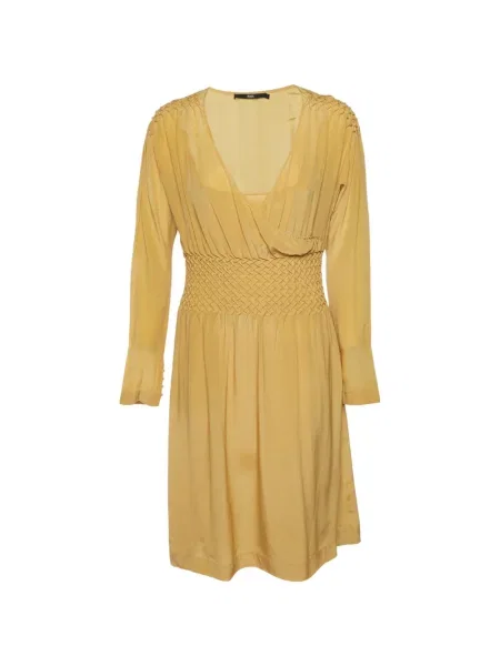 Rochie midi Boss galben