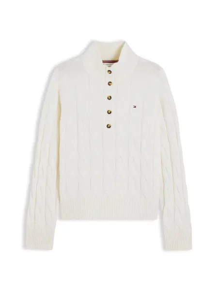 TOMMY HILFIGER Pulover crem