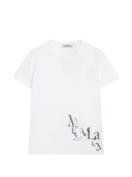 Tricou 's Max Mara cu imagine alb