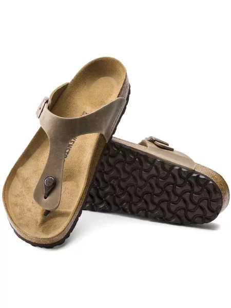 Pantofi Birkenstock din piele maro