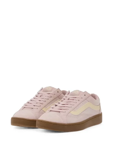 Sneakerși Vans Old Skool cu autograf roz