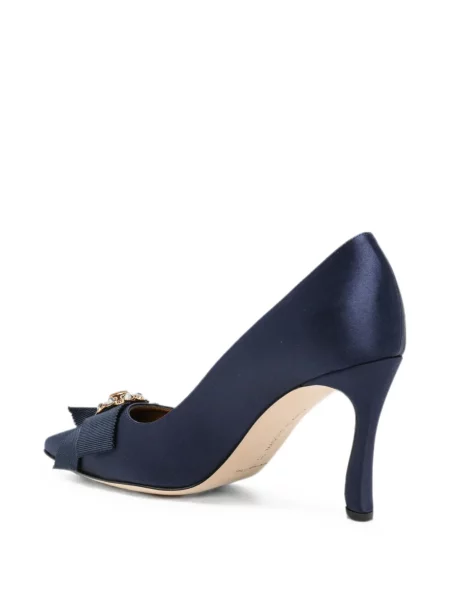 Pantofi cu toc Manolo Blahnik albastru