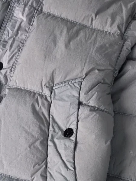 Geacă Stone Island cu strasuri gri