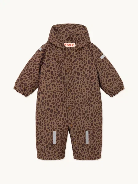 Tinycottons зимовий комбінезон дитячий ANIMAL PRINT SNOW ONE-PIECE