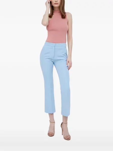 Top Dkny cu un umăr gol roz