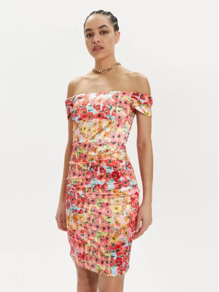 Guess Rochie cocktail Camila Colorat