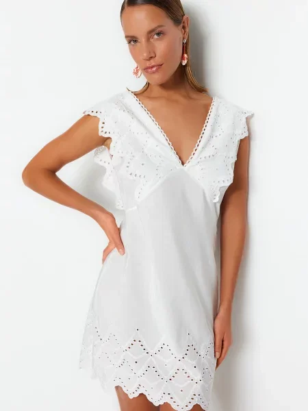 Rochie midi Trendyol gri