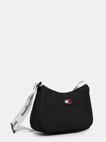 Tommy Jeans Torba za čez ramo ESS DAILY mornarska / rdeča bela črna