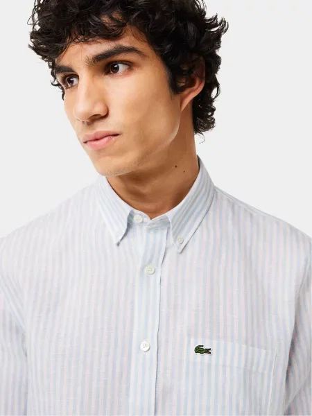 Рубашка Lacoste синяя