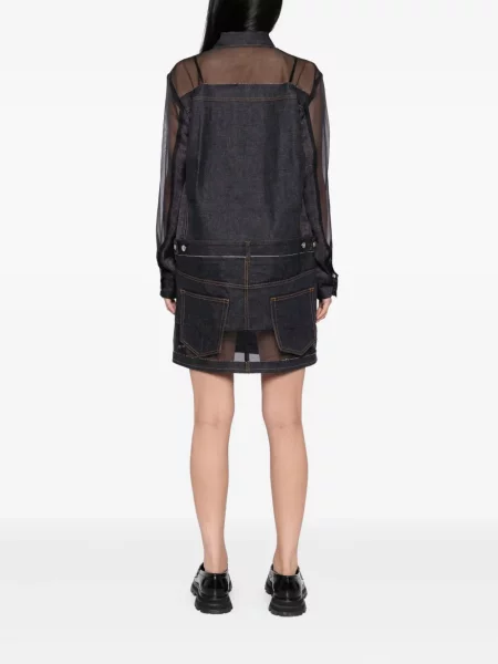 Rochie Sacai de costum albastru