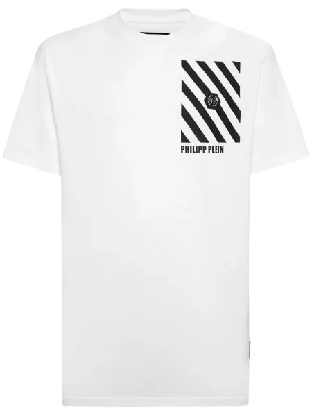 Tricou Philipp Plein alb