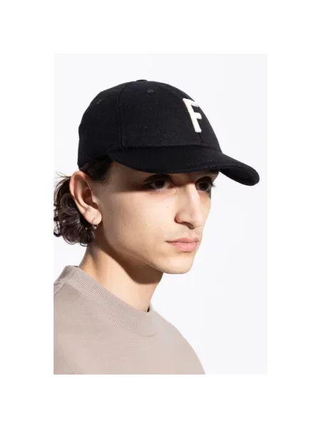Czapka z daszkiem Fear Of God czarna