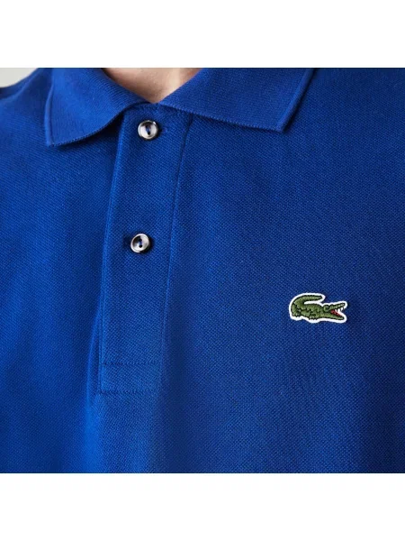 Поло Lacoste синее
