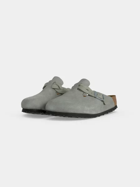 BIRKENSTOCK Šľapky Boston pastelovo zelená