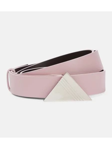 Curea The Attico din piele roz