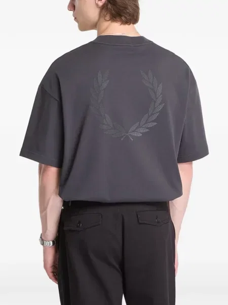 Tričko Fred Perry sivá