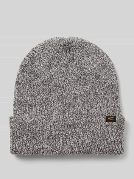 Czapka beanie z mieszanka bawełny Camel Active