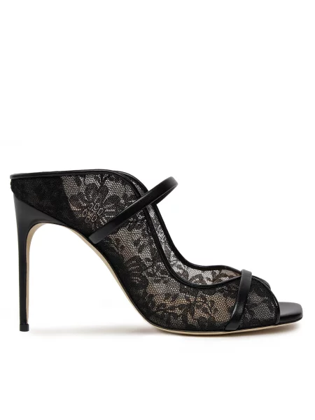 Шлепанцы Malone Souliers черные