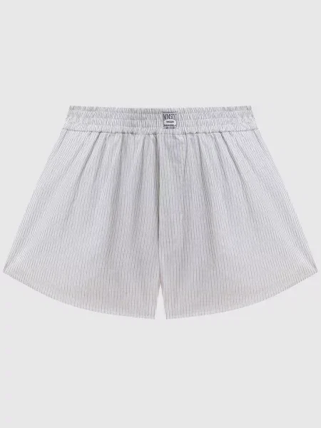 Шорты Maison Margiela Mm6 в полоску белые