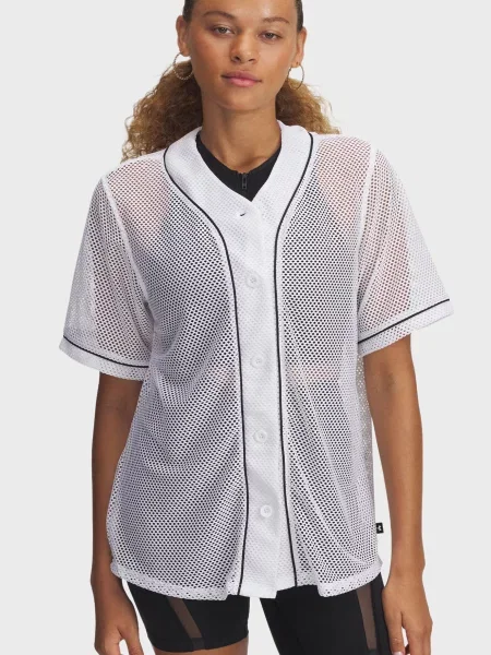 Спортивний топ Under Armour з джерсі білий