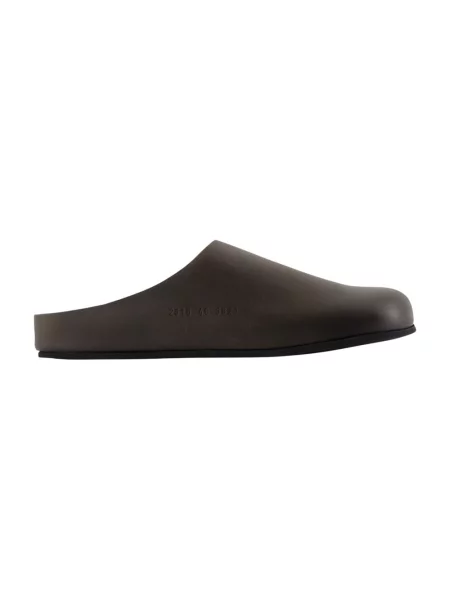Klapki mules Common Projects brązowe