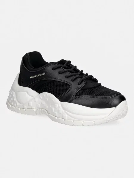 Armani Exchange sneakers negru
