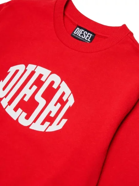 Bluza dziecięca Diesel czerwona