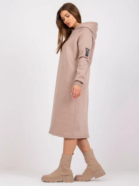 Rochie Fashionhunters de costum bej