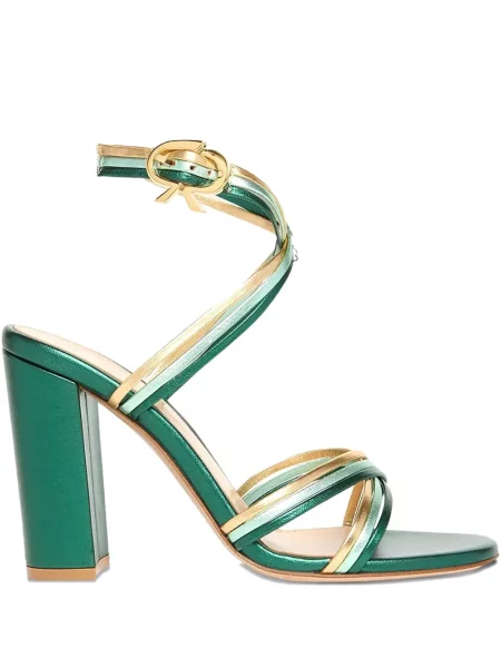Sandale Gianvito Rossi din piele verde
