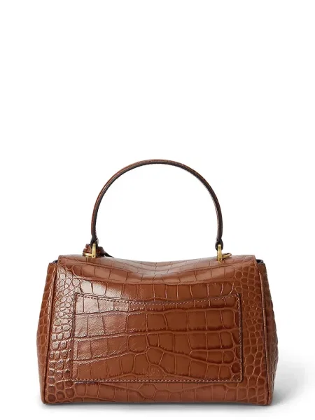 Кожаная сумка через плечо Lauren Ralph Lauren