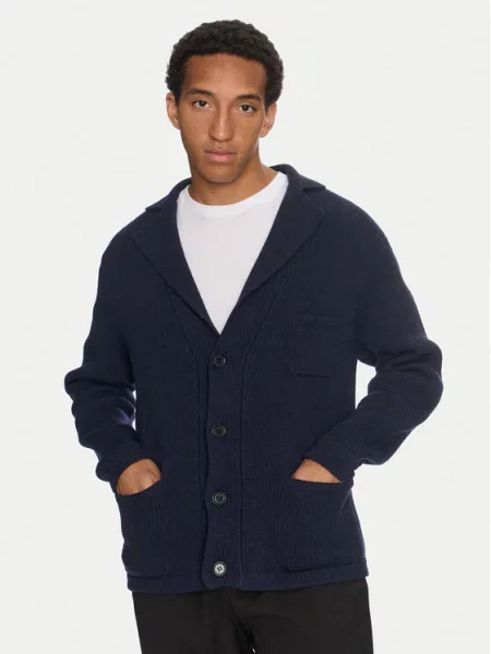 Pletena jopica Paul&Shark modra