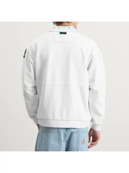 Sweter z golfem Adidas biały